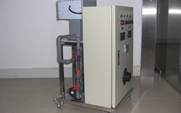 Electrocoagulation plant
